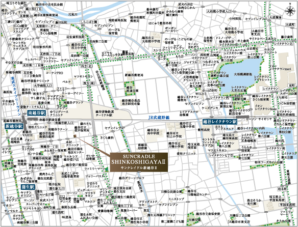 SUNCRADLE SHINKOSHIGAYA Ⅱ サンクレイドル新越谷Ⅱ